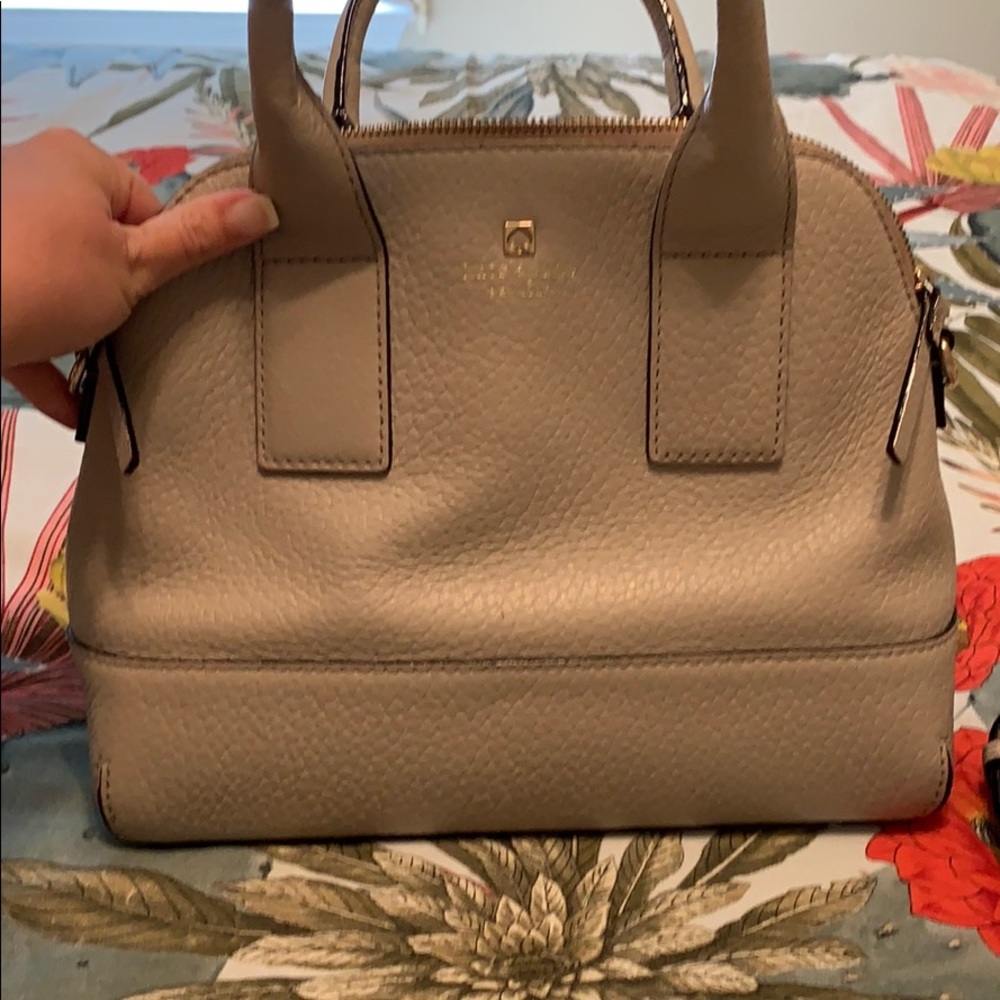 Gray Kate Spade Tote